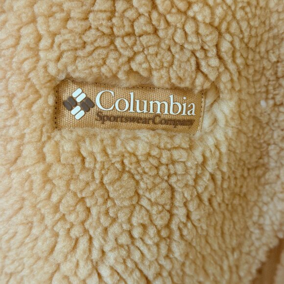 Madhappy × Columbia Sherpa Full Zip Jacket Canoe NWT Men’s L XM4462-262 - Picture 6 of 13